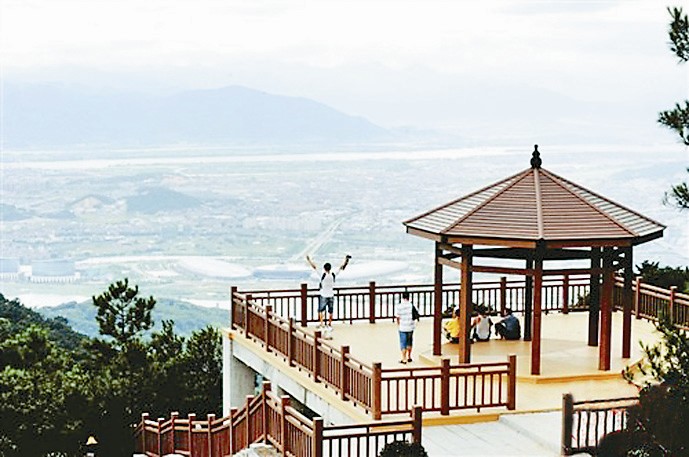 福州鼓岭观景台图片